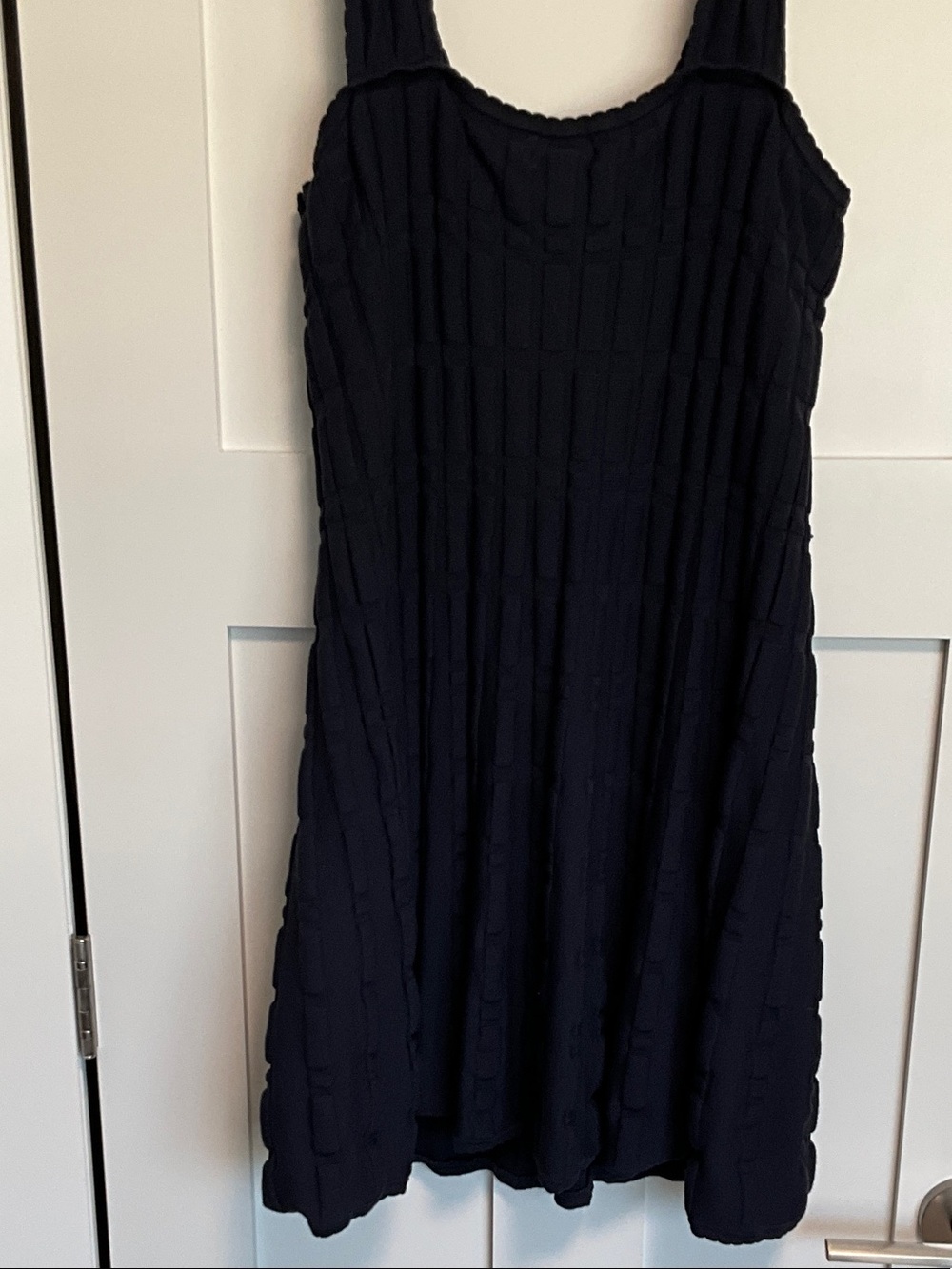 Maeve Black Textured Midi Dress - Picture 6 of 10